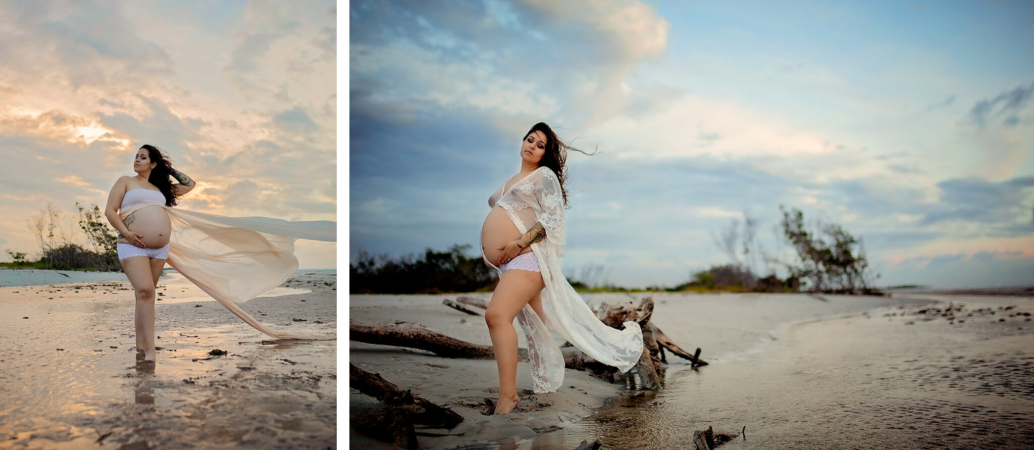 water maternity portraits, tampa fl photographer