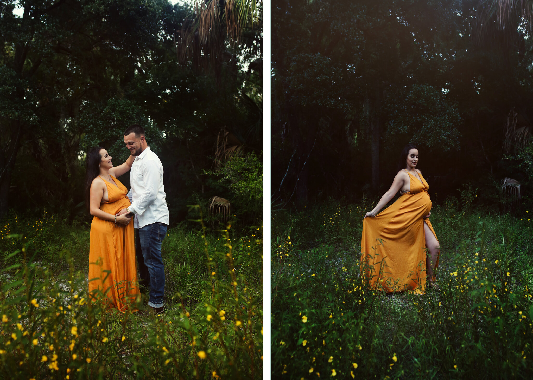 outdoor maternity photoshoot, brandon fl portraits