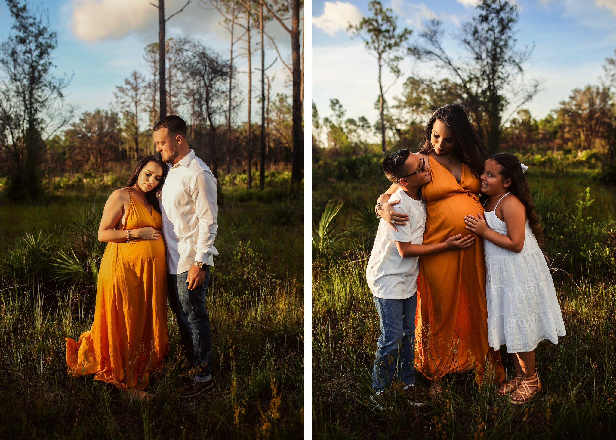 family sunset portraits, riverview florida photographer