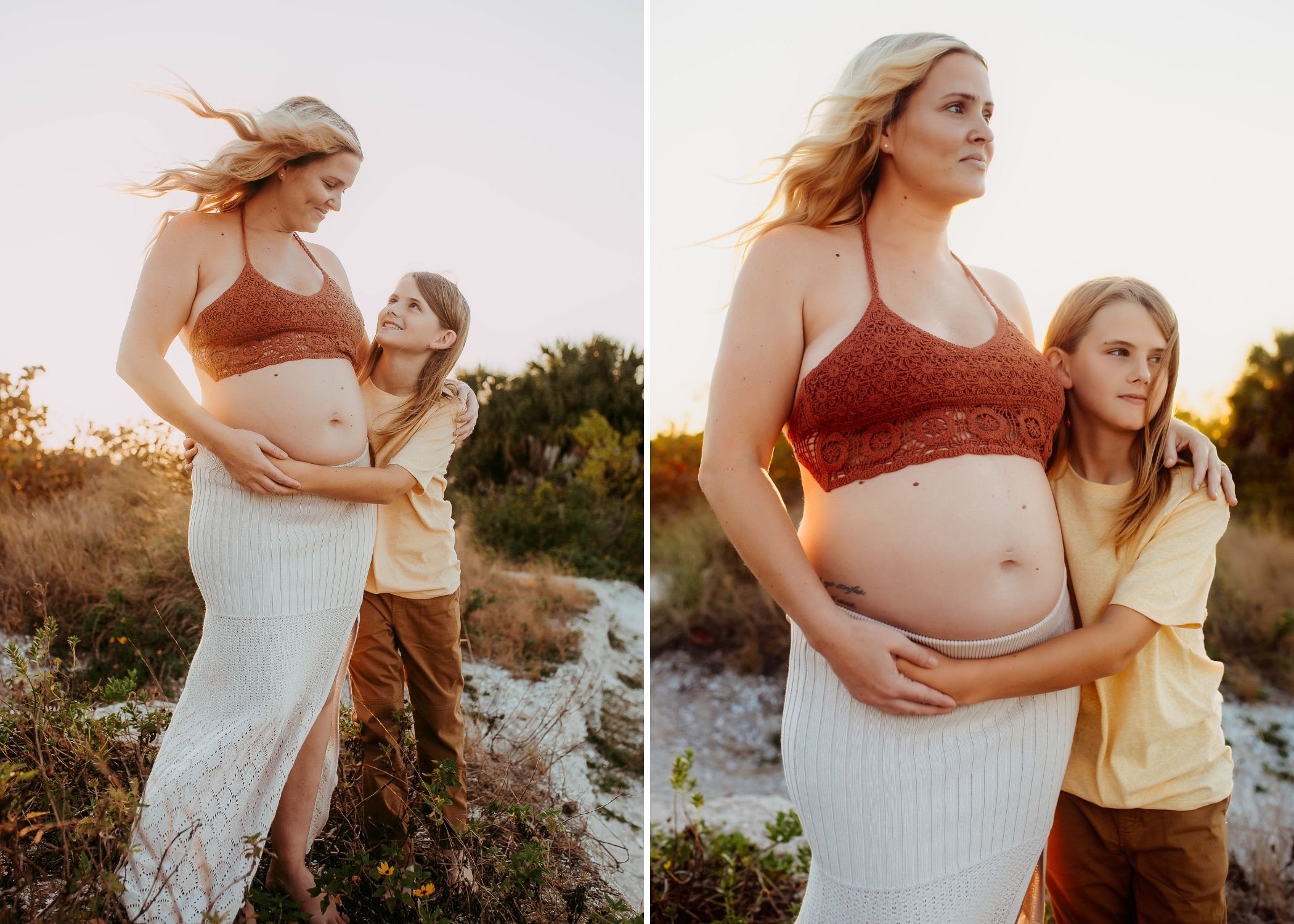 Boho Maternity Photoshoot Riverview FL