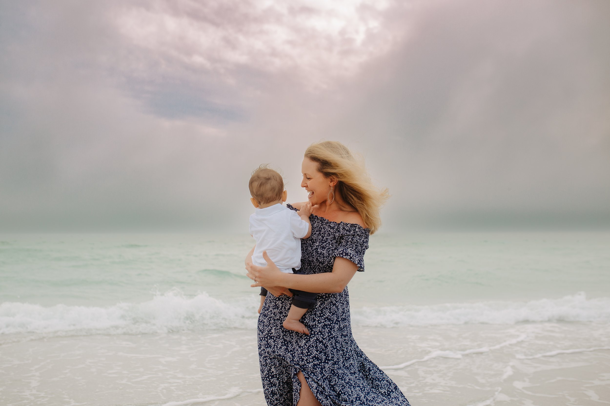 Family Beach Photoshoot in Sarasota Florida